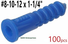 Ribbed plastic anchors for sale  Simi Valley