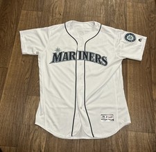 Usado, Camiseta costurada Majestic Seattle Mariners Kyle Seager branca GG comprar usado  Enviando para Brazil
