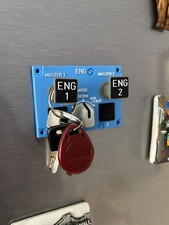 Porta-chaves magnético painel de partida do motor, Airbus, A320, ENG START PANEL comprar usado  Enviando para Brazil