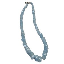 Collana acquamarina donna usato  Alessandria