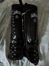 Fairtex black shin for sale  CAMBERLEY