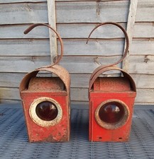 Pair vintage red for sale  HAVANT