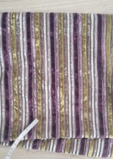 Crushed velvet purple for sale  KIDDERMINSTER