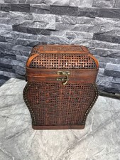 Brown vintage wicker for sale  NEWCASTLE UPON TYNE