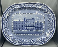 Antique pearlware blue for sale  KINROSS