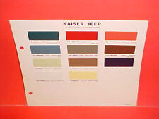 1967 1968 kaiser for sale  Fort Wayne