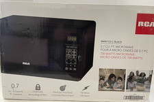 RCA RMW733-PRETO RMW733 0,7 Cu. Micro-ondas Pés, preto comprar usado  Enviando para Brazil