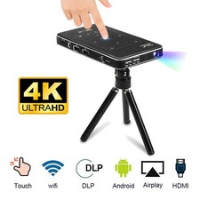 3D Mini Smart DLP Projektor 5G WiFi Projektor 4K HD 1080P 8G Kino domowe Android HDMI na sprzedaż  Wysyłka do Poland