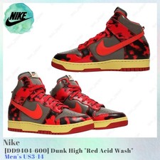 Nike Dunk High Red Acid Wash DD9404-600 Masculino US3-14 NOVO comprar usado  Enviando para Brazil