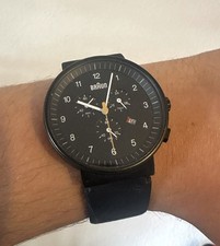 Braun mens watch for sale  STOCKPORT