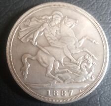 retro królowa wiktoria 1887 jubileuszowa korona głowy.  Pamiątkowy wypełniacz luki. na sprzedaż  Wysyłka do Poland