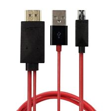 Adaptador de cabo de TV MHL micro USB para HDMI 1080p HD para Samsung para telefones Android. comprar usado  Enviando para Brazil
