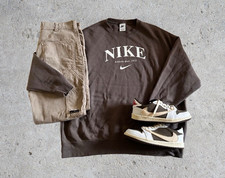 Vintage brown nike for sale  BRIGG