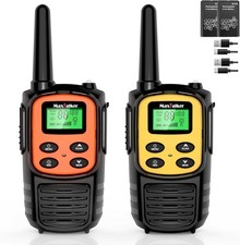 Walkie Talkies para Adultos Pacote com 2 Rádios 2 Vias Recarregáveis de Longo Alcance, Caminhadas AC, usado comprar usado  Enviando para Brazil