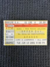 Green day ticket for sale  Des Moines