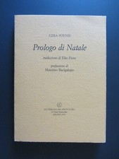 Ezra pound prologo usato  Milano