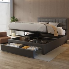 Polsterbett 160x200 stauraum gebraucht kaufen  Bremen