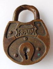 Vintage fraim padlock for sale  Bartlett