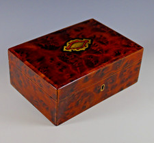 Antique inlaid amboyna for sale  Palm Harbor