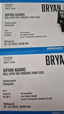 Bryan adams stehplatz gebraucht kaufen  Burgthann