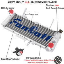 Motocyclette aluminium radiate d'occasion  Nanteuil-le-Haudouin