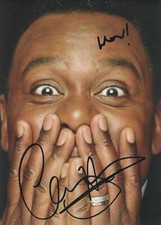 FOTO 7x5 assinada à mão de LENNY HENRY - COMEDIANTE, ATOR, usado comprar usado  Enviando para Brazil
