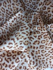 Stoff leoprint baumwollmischun gebraucht kaufen  Deutschland