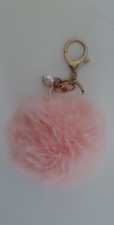 Taschenanhänger pelzball rosa gebraucht kaufen  Augsburg