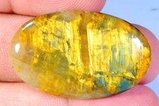 35 CT 100% NATURAL AZUL FOGO PIETERSITE NEOLITA CABOCHÃO OVAL PEDRA PRECIOSA FE-690 comprar usado  Enviando para Brazil