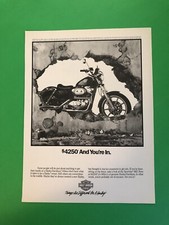 1989 HARLEY DAVIDSON SPORTSTER 883 ANÚNCIO IMPRESSO VINTAGE ORIGINAL comprar usado  Enviando para Brazil
