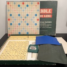 Scrabble deluxe board for sale  ASCOT