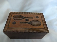 Wooden hinged lid for sale  Morrisville