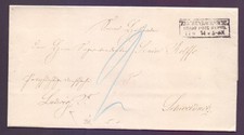 Faltbriefhülle 1874 stempel gebraucht kaufen  Bremen