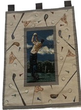 Golf tapestry woven for sale  Plano