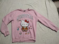 WYPRZEDANE AEROPOSTALE Hello Kitty Gingerbread Crew Bluza ROZMIAR small embroide, używany na sprzedaż  Wysyłka do Poland