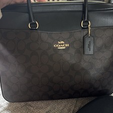 Coach brown black for sale  Bronx
