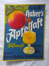 Werbeschild altes schönes gebraucht kaufen  Waging a.See
