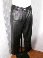 Pantalon droit cuir d'occasion  Colmar