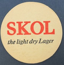Ancien Sous-bock bière SKOL beer beermat coaster Bierdeckel 13 comprar usado  Enviando para Brazil