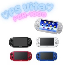 Używany, Konsola Wi-Fi OLED Sony PS Vita PCH-1000/1100 OLED Wybierz kolor i rangę Adapter przetestowany na sprzedaż  Wysyłka do Poland