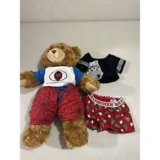 Peluche Build a Bear Brown Bear con traje de Spiderman y otras prendas segunda mano  Embacar hacia Argentina