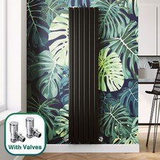 Black vertical radiator for sale  OLDBURY