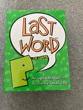 Last word board for sale  LYMM