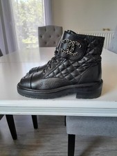 Bottines chanel combat d'occasion  Limoges-