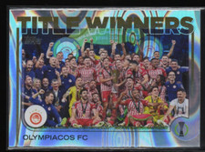 2024/25 UEFA Club Competitions OLYMPIACOS FC Rain Drops Title Winners #94 Con Lg comprar usado  Enviando para Brazil