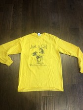 Camiseta manga longa Just a Girl Who Loves Horses amarela sol média comprar usado  Enviando para Brazil