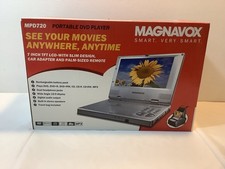 NOVO EM FOLHA Magnavox 7” DVD Player Portátil MPD720 com Acessórios Remotos Bolsa de Viagem comprar usado  Enviando para Brazil
