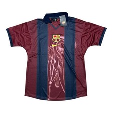 2001 Barcelona Travis Scott Home Jersey Retro Cactus Jack Skeleton Oversized comprar usado  Enviando para Brazil