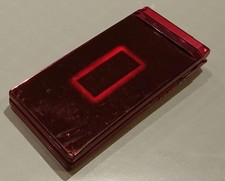 Celular retrô Docomo F-01C vermelho japonês flip phone Garakei Keitai comprar usado  Enviando para Brazil
