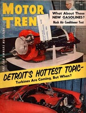 Motor Trend August 1954 – Detroit's Hottest Topic / Lincoln Capri / Chevrolet 21, usado comprar usado  Enviando para Brazil